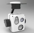 Cardan micro de multicapteur gyroscopique avec IR + TV + système de contrôle thermique non refroidi de caméra de l'ordre technique IR de LRF FPA