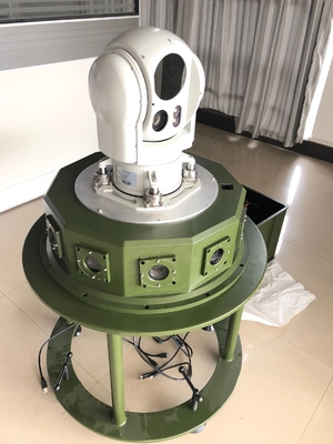 Gimbal de suivi EO/IR imperméable à l'eau et anti-vibration pour petits et moyens navires
